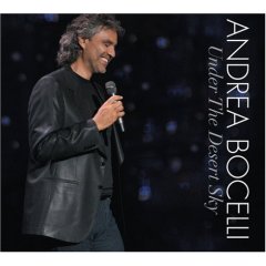 Album Andrea Bocelli: Under the Desert Sky [DVD Included]