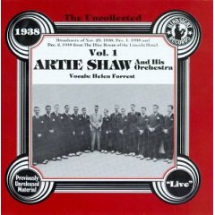 The Uncollected Artie Shaw & His Orchestra, Vol. 1: 1938