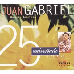 Album Juan Gabriel 25 Aniversario 1971-1975, Vol. 1 [5-CD Set]